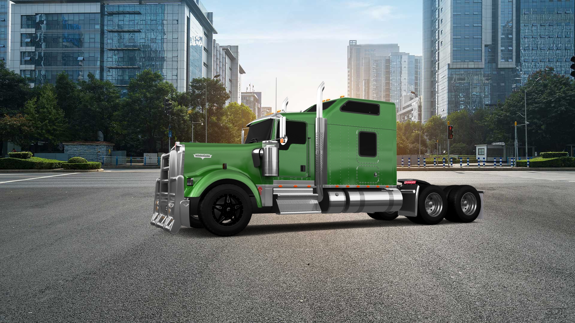 Kenworth W900 Sleeper Cab Truck 2015