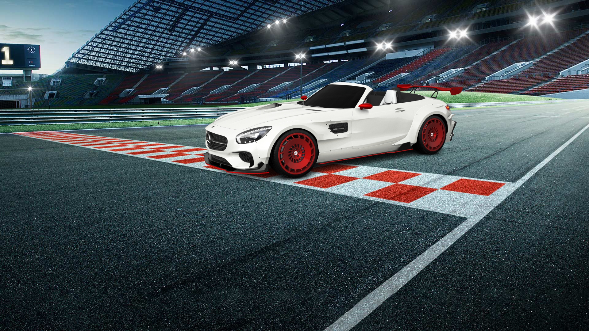 Mercedes AMG GT 2 Door Convertible 2016 tuning