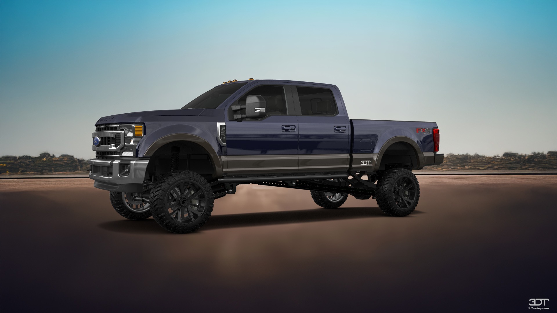 Ford F-250 4 Door pickup truck 2021 tuning