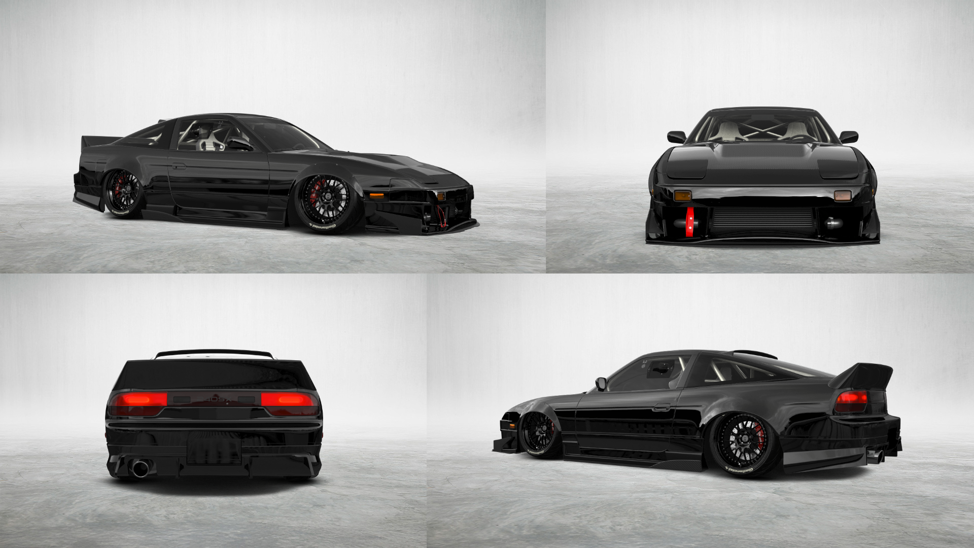 Tuning Nissan 240SX 3 Door Hatchback 1989