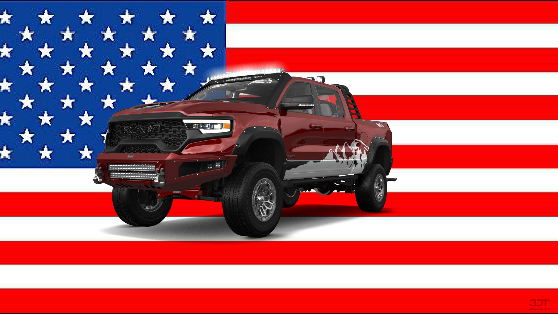 Dodge Ram 1500 TRX 4 Door pickup truck 2021
