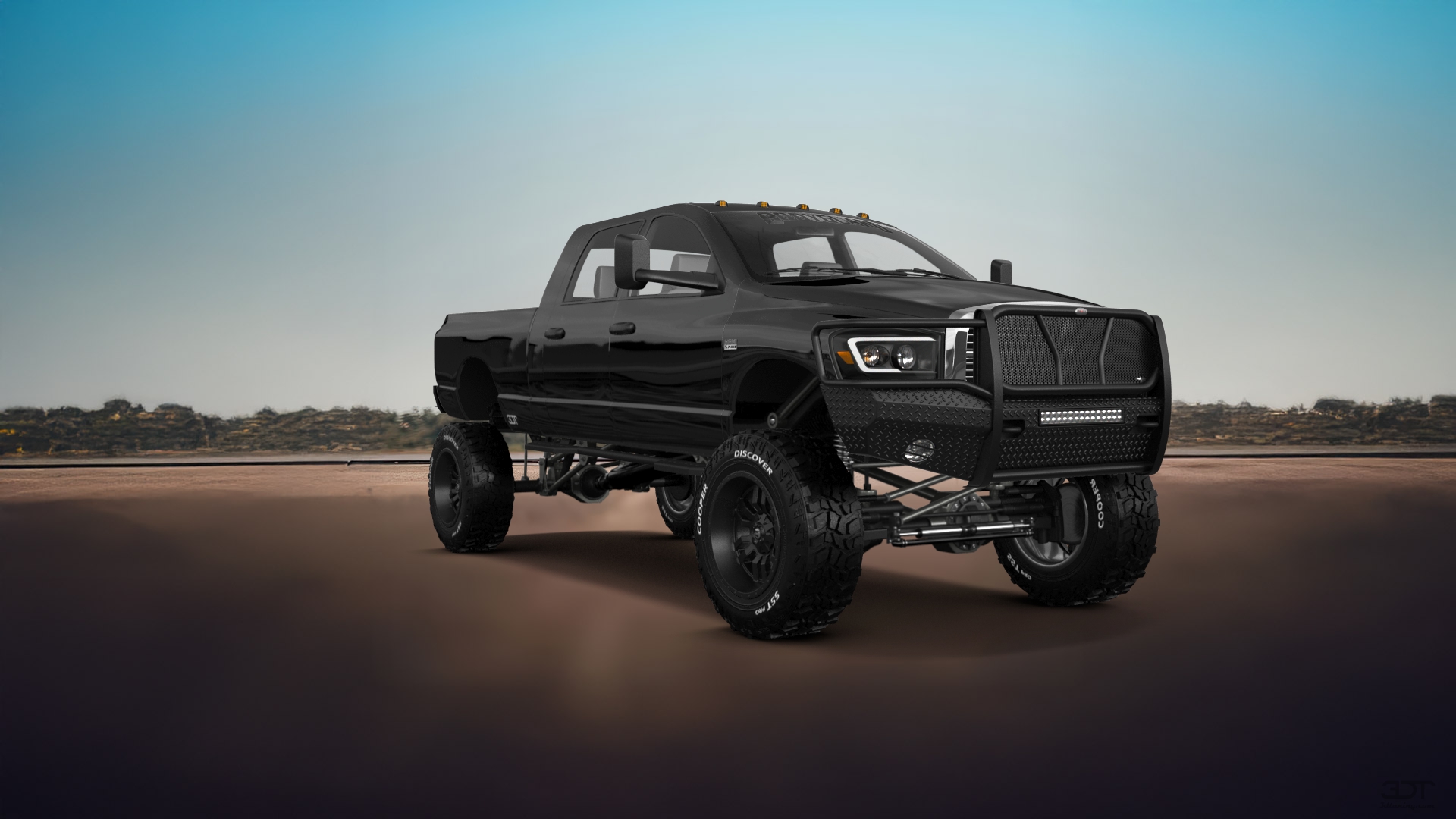 Dodge Ram 2500 4 Door pickup truck 2007 tuning