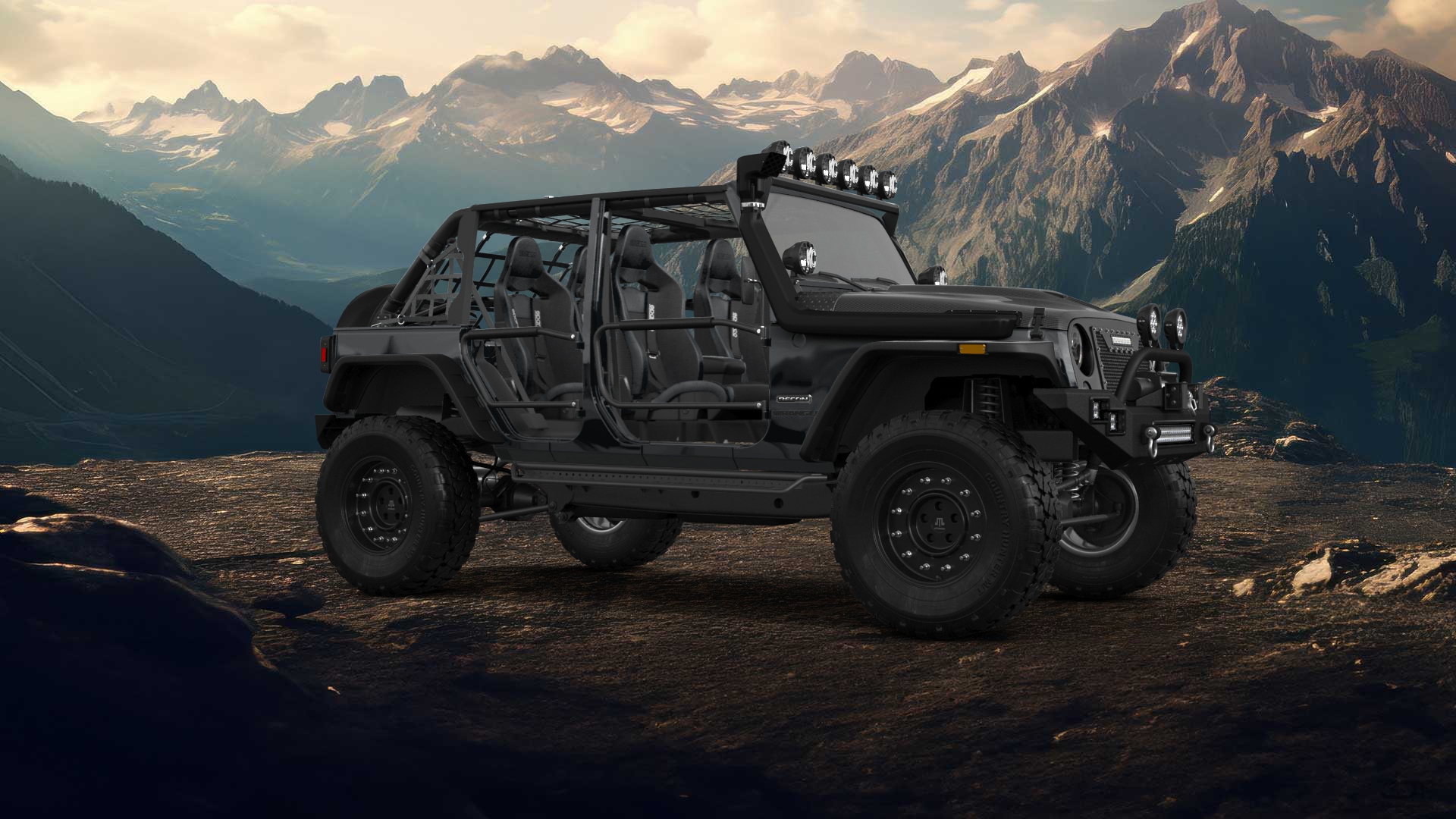 Jeep Wrangler Unlimited JK Rubicon Recon 4 Door SUV 2017 Images