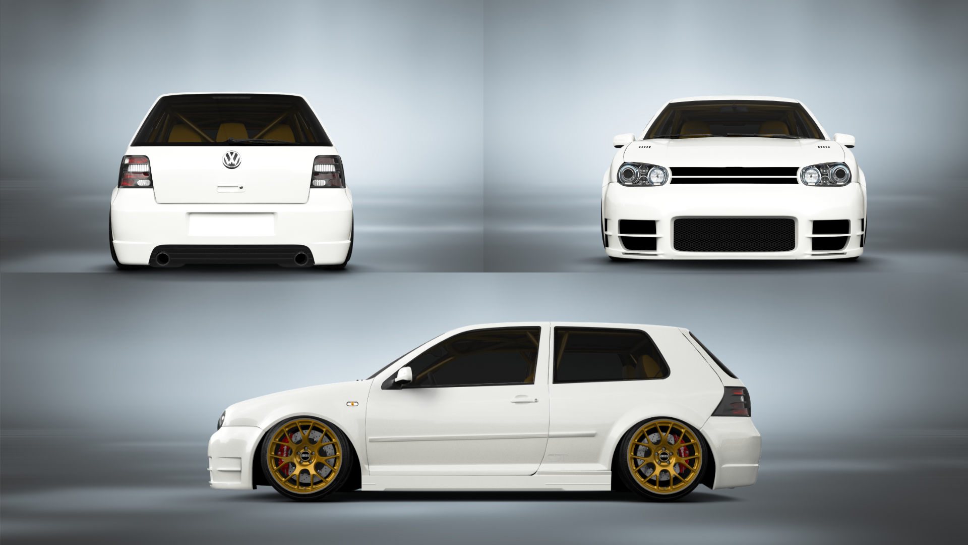 Volkswagen Golf 4 (mk4) 3 Door Hatchback 1997
