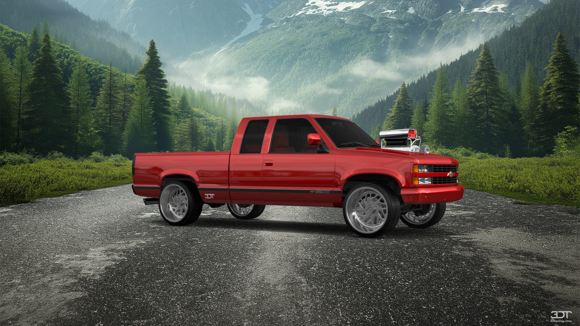 Chevrolet K2500 Extended Cab Pickup 1989 tuning