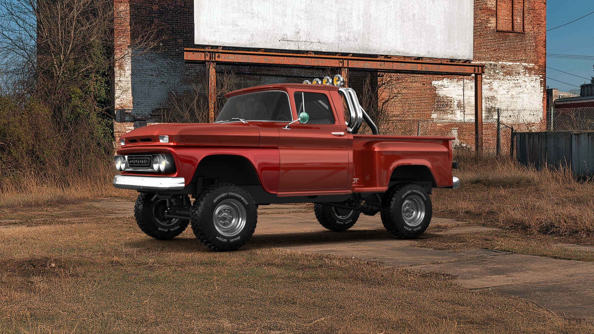 Chevrolet C-10 Stepside 2 Door pickup truck 1963 tuning