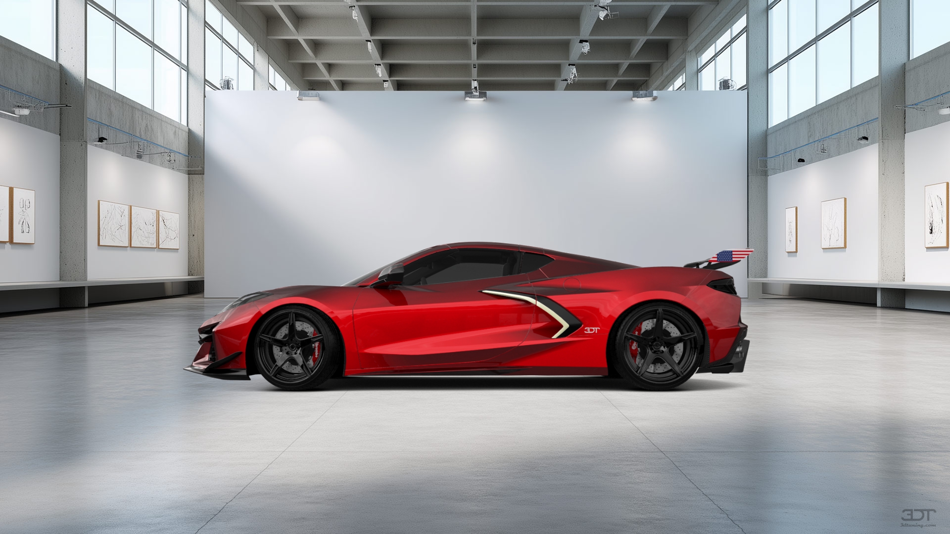 Chevrolet Corvette 2 door targa top 2020 Images
