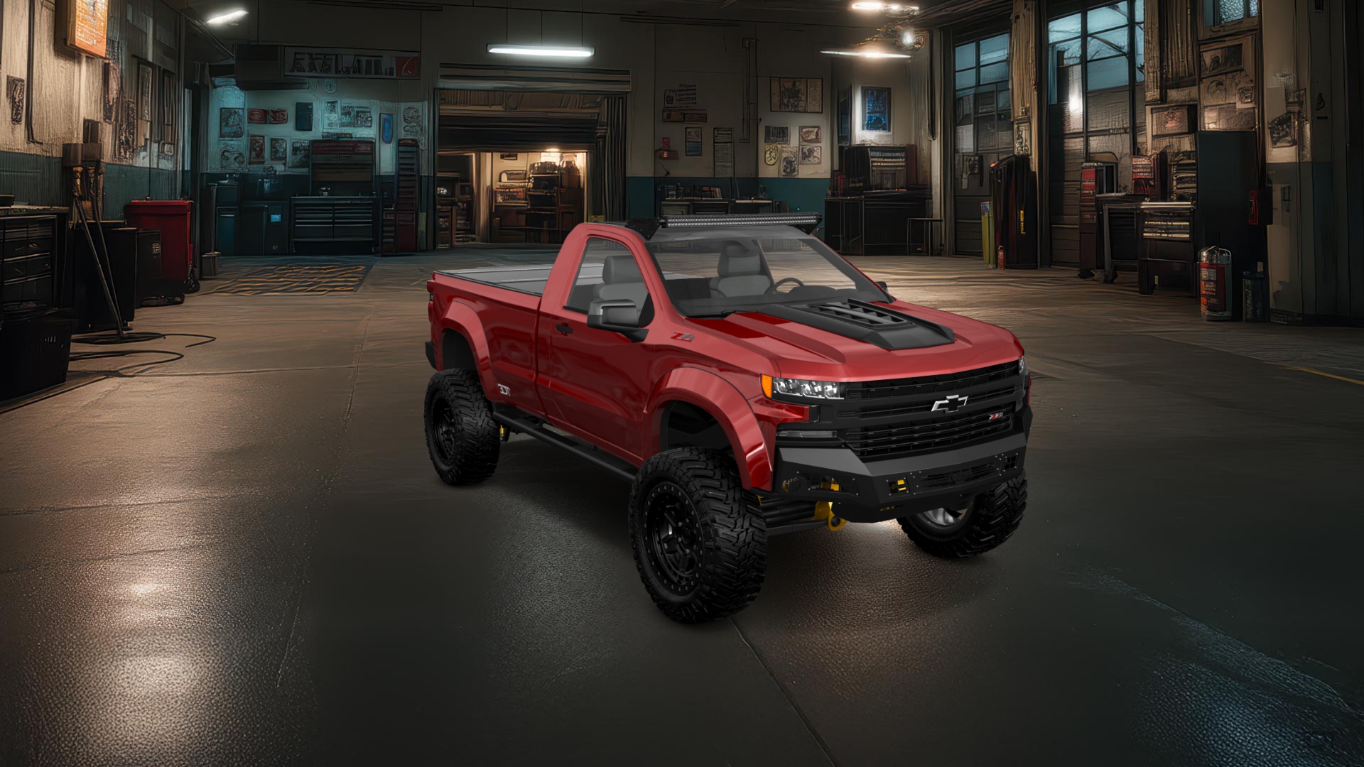 Chevrolet Silverado 1500 Regular Cab 2 Door pickup truck 2019 tuning