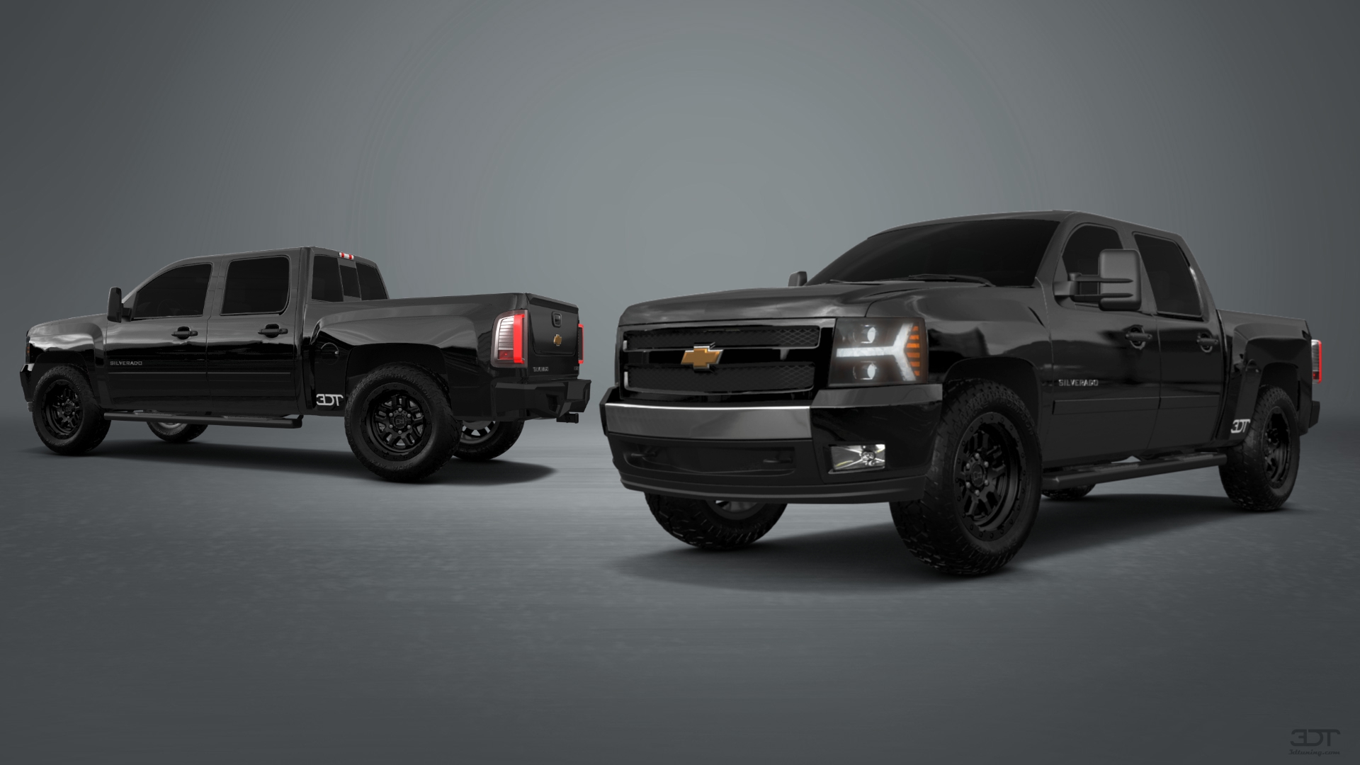 Chevrolet Silverado 1500 Crew Cab 4 Door pickup truck 2007 tuning