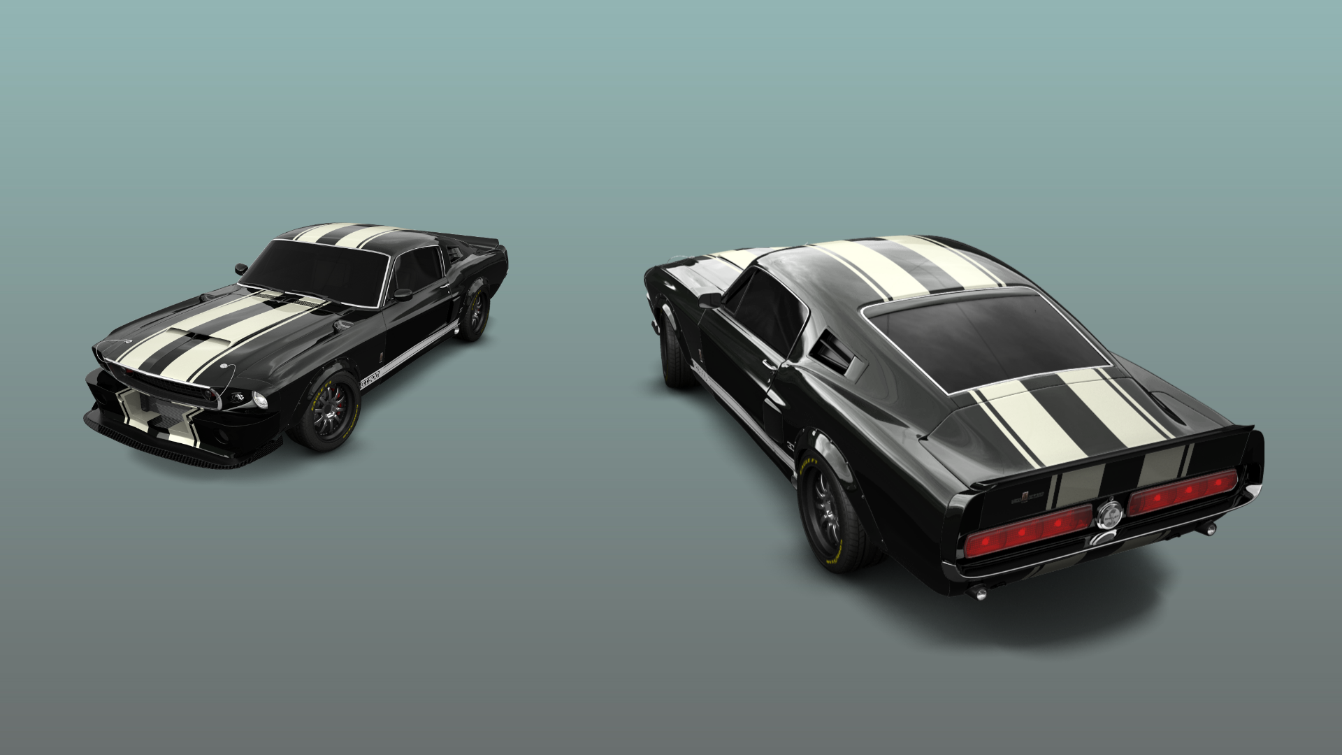 Mustang GT500 2 Door Coupe 1968