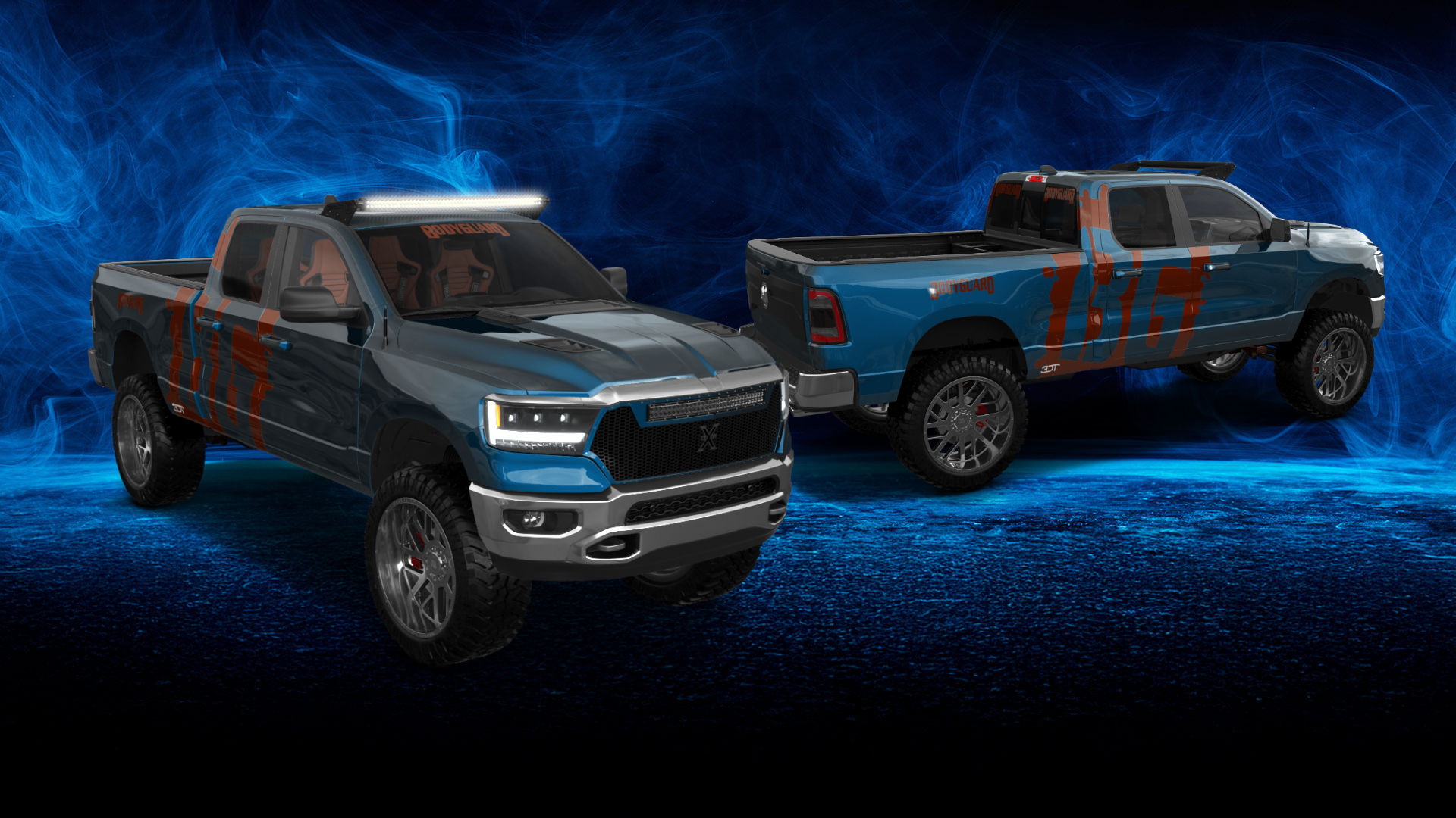 Dodge Ram 1500 Quad Cab 6.4' box 4 Door Truck 2019
