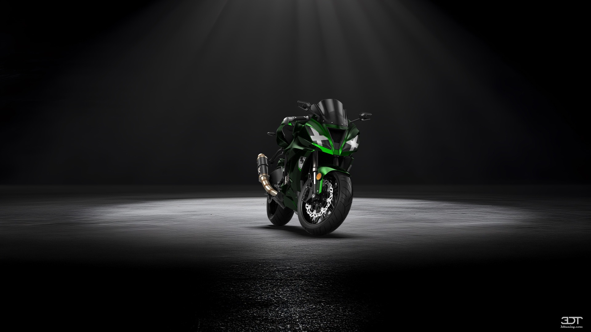 Kawasaki Ninja ZX 6R Sport Bike 2015 tuning