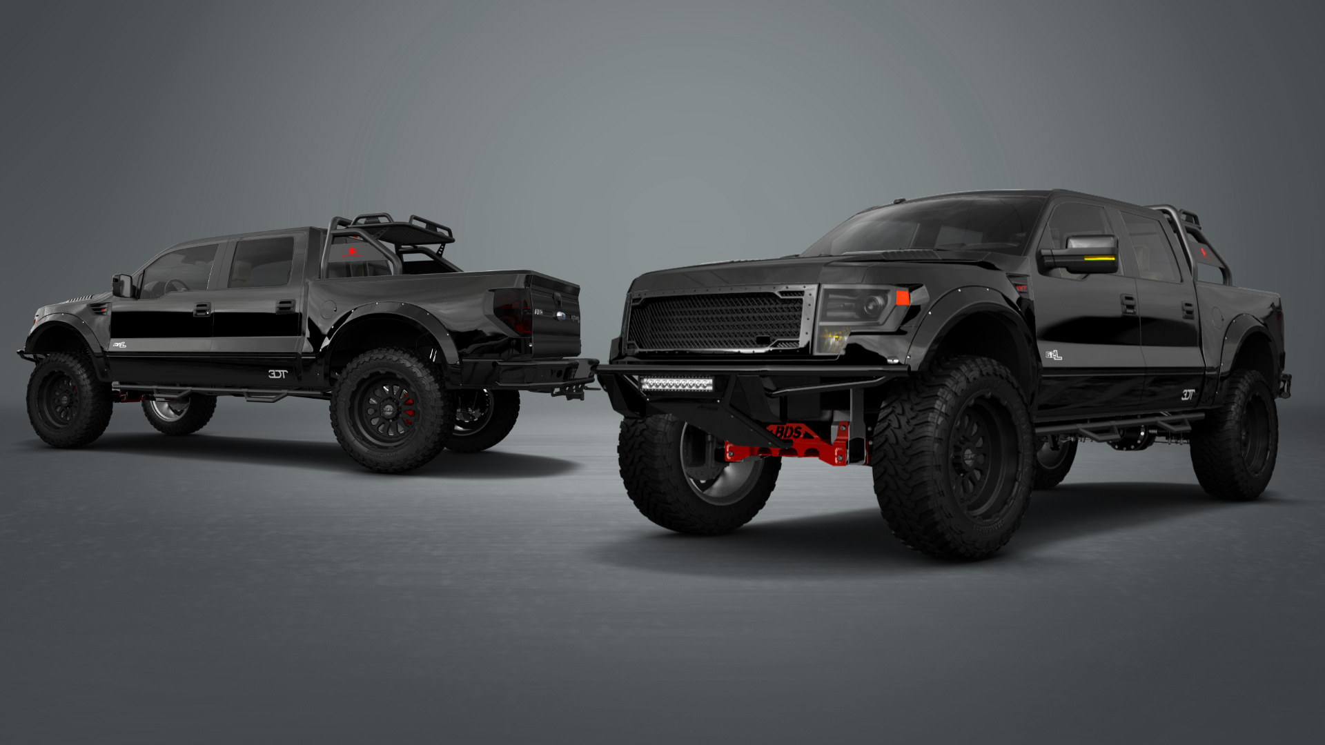 Ford F-150 SVT Raptor 4 Door pickup truck 2013 tuning