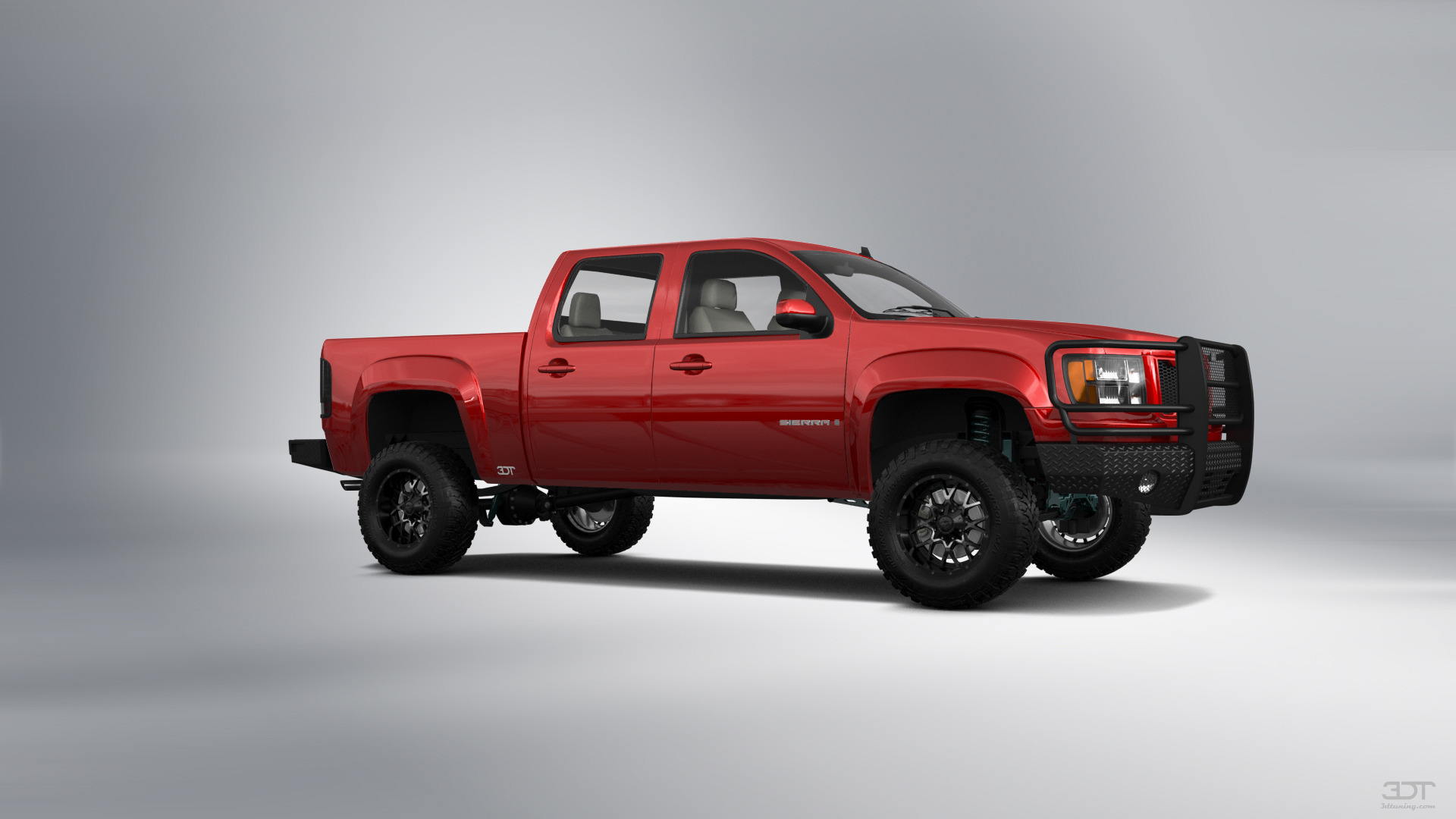 GMC Sierra 1500 Crew Cab 5.8 ft box 4 Door pickup truck 2007 tuning