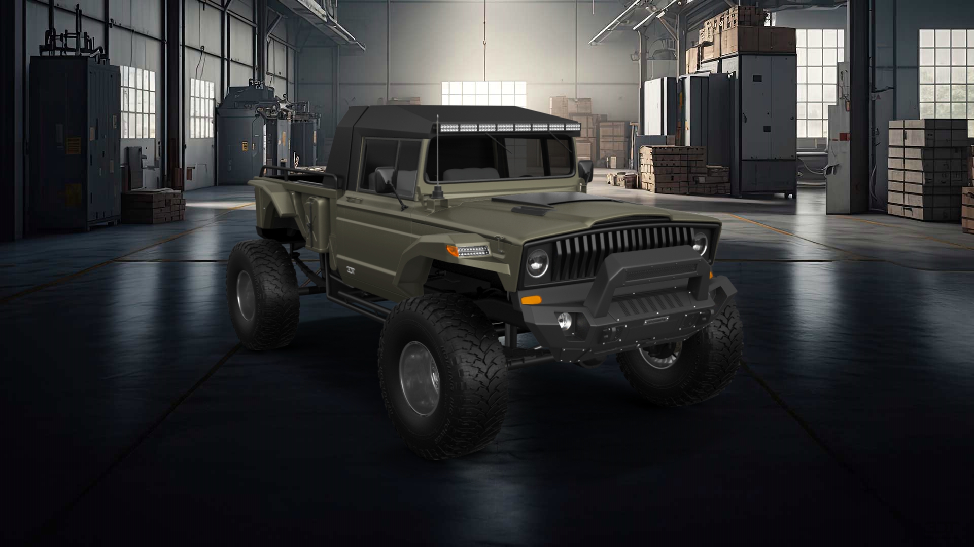 Jeep Kaiser M715 2 Door pickup truck 1968