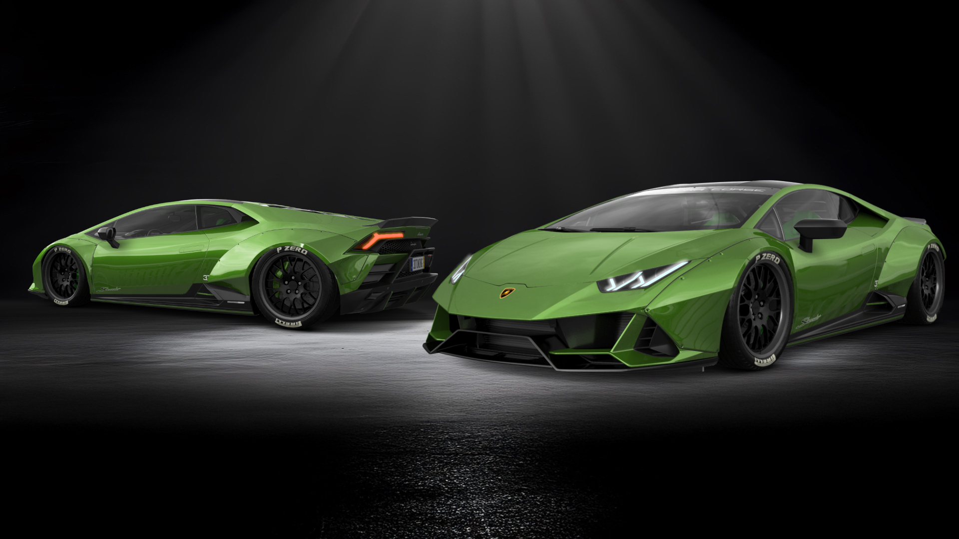 Lamborghini Huracan 2 Door Coupe 2014 tuning