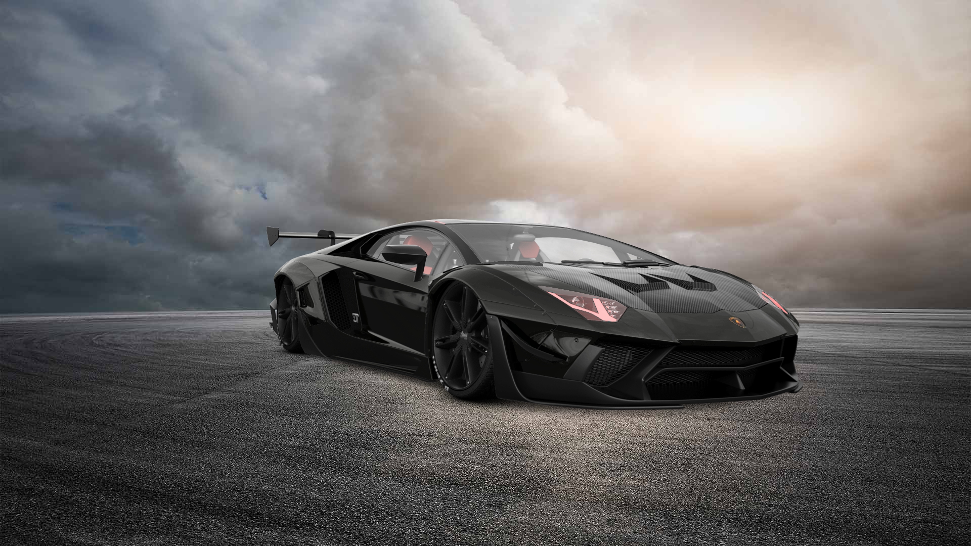 Lamborghini Aventador 2 Door Coupe 2012 tuning
