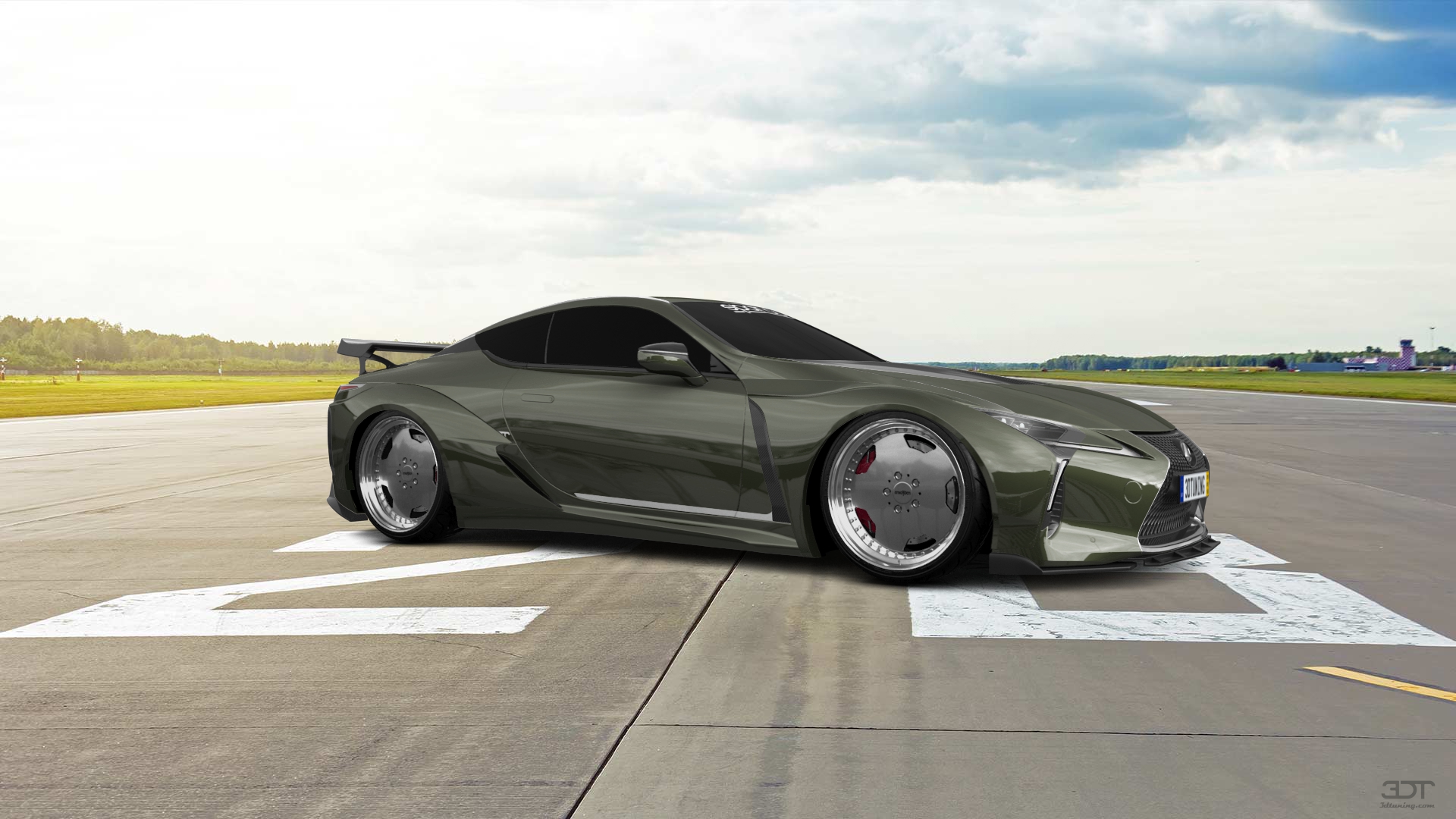 Lexus LC500 2 door fastback coupe 2017 tuning