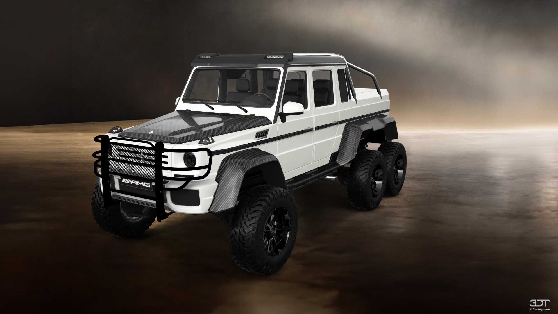Mercedes G 63 AMG 6x6 4 Door pickup truck 2013 tuning
