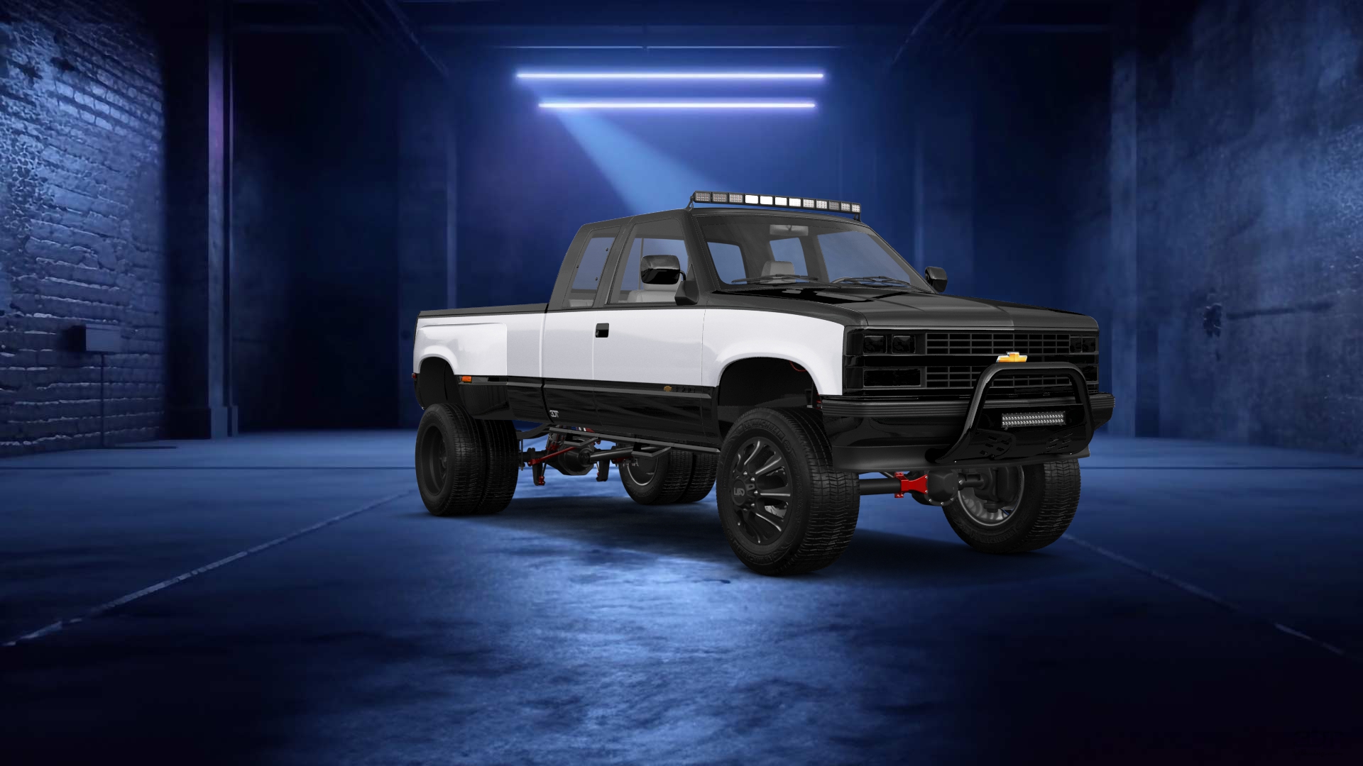 Chevrolet K3500 Extended Cab Pickup Truck 1988