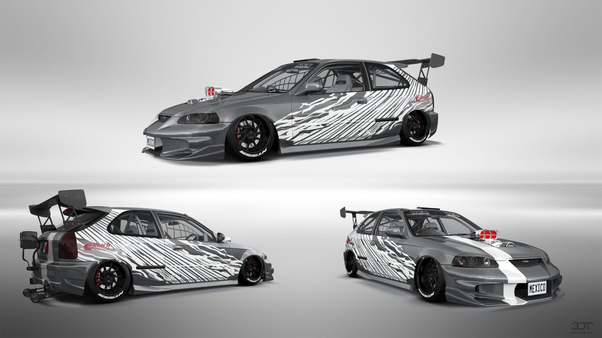 Honda Civic 3 Door Hatchback 1997 tuning