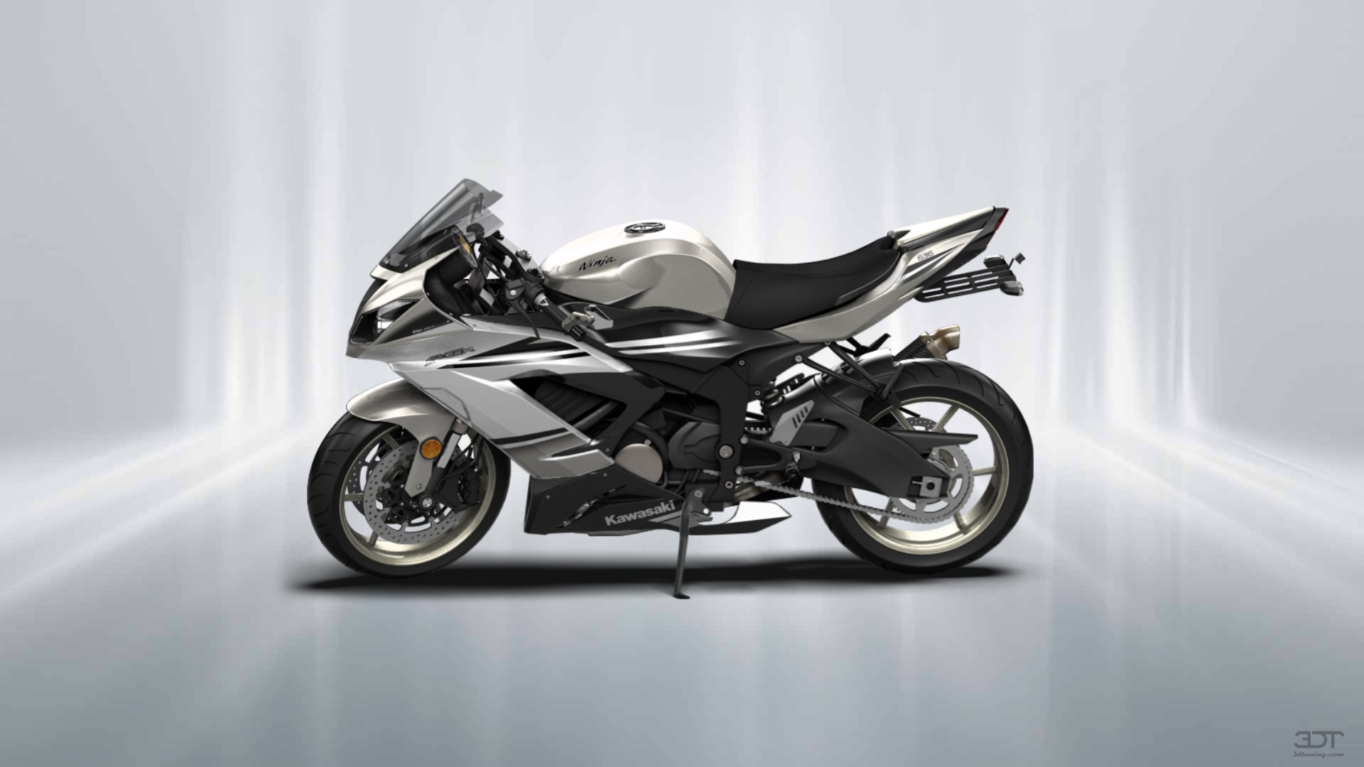 Kawasaki Ninja ZX 6R Sport Bike 2015 tuning