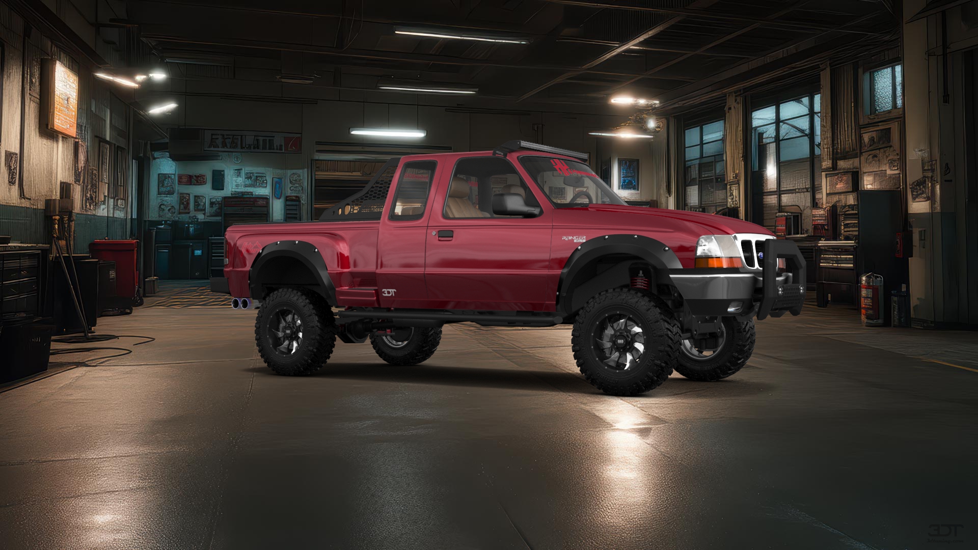 Ford Ranger Flareside 2 Door pickup truck 1998 tuning