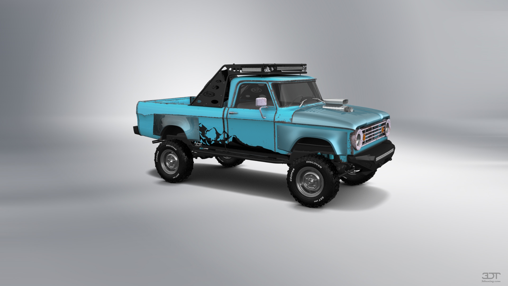 Dodge Power Wagon W200 2 Door pickup truck 1966