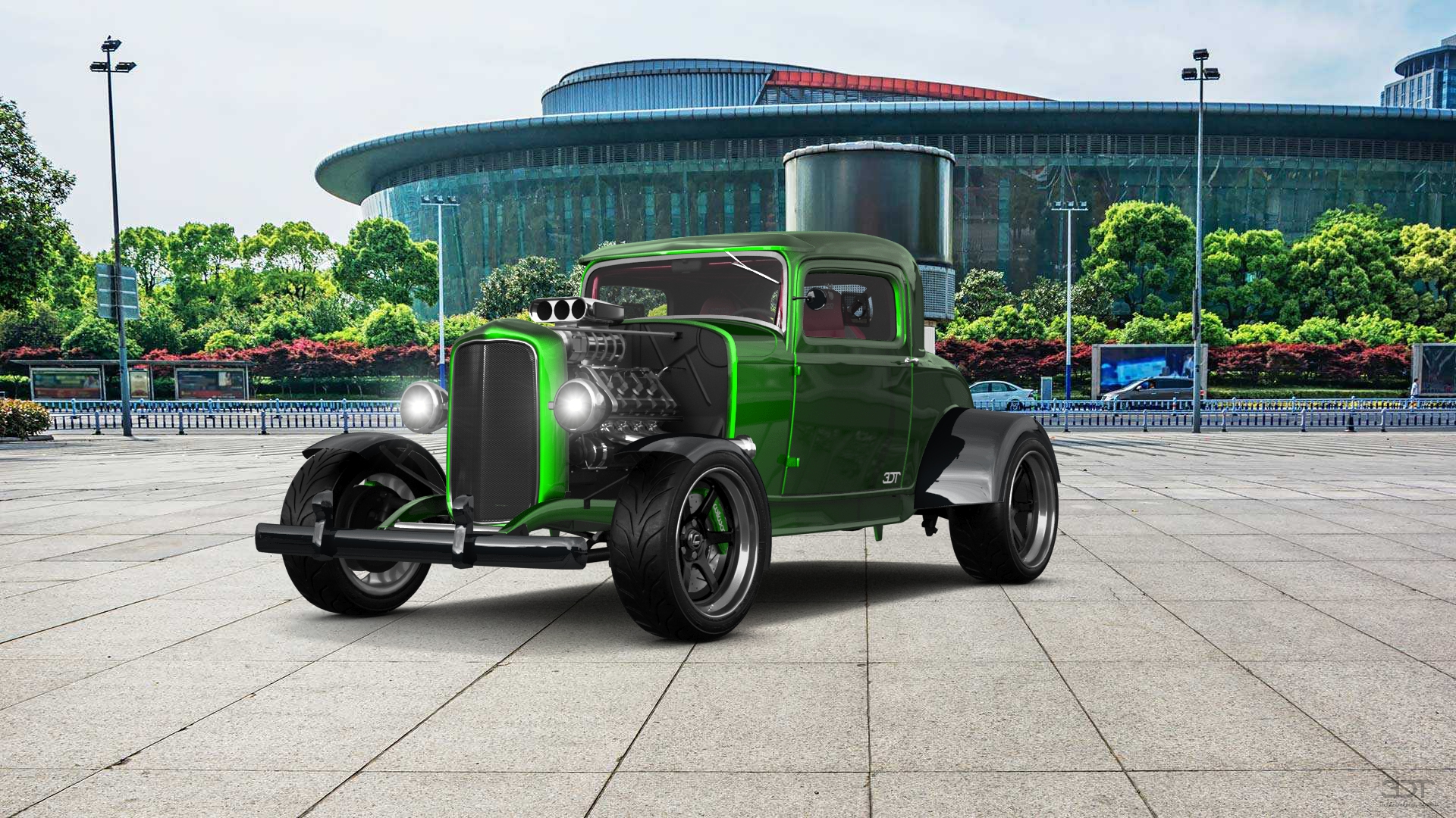 Ford Model B Deluxe 2 Door Coupe 1932