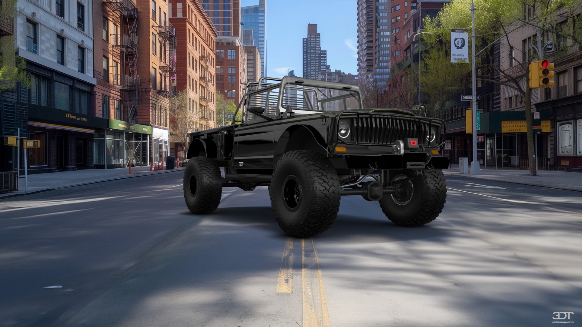 Jeep Kaiser M715 2 Door pickup truck 1968 tuning