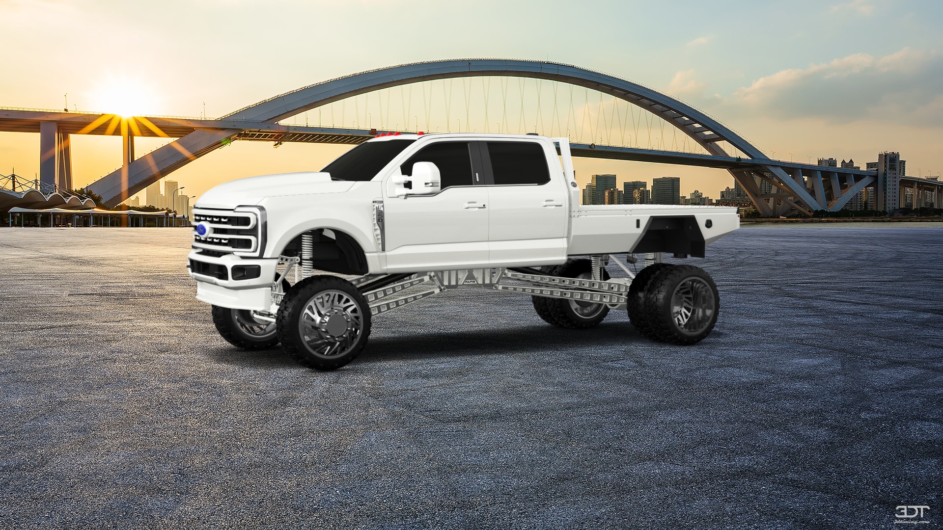 Ford F-350 DRW Crew Cab 4 Door pickup truck 2023 tuning