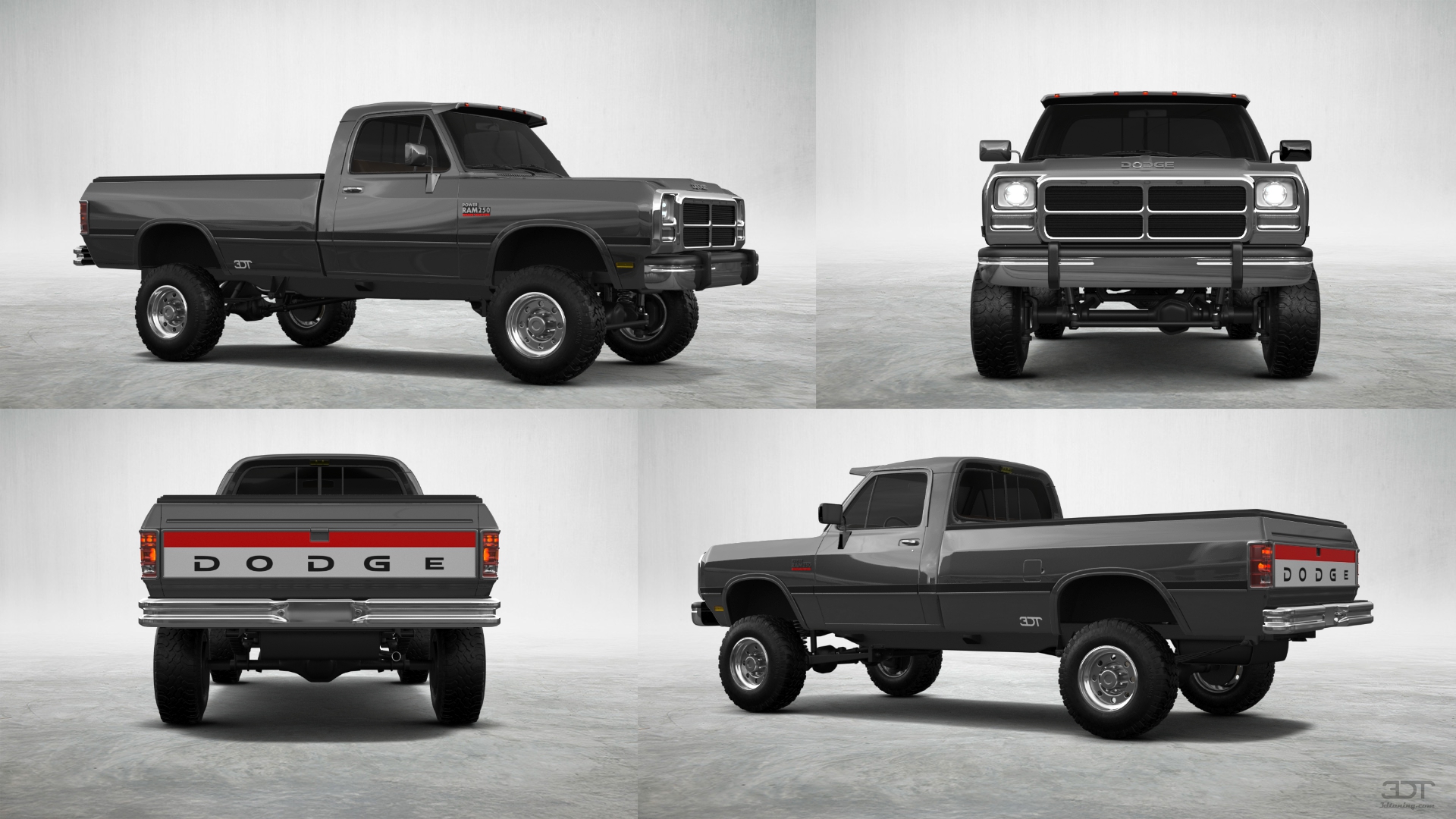 Dodge Ram 2 Door pickup truck 1991 tuning