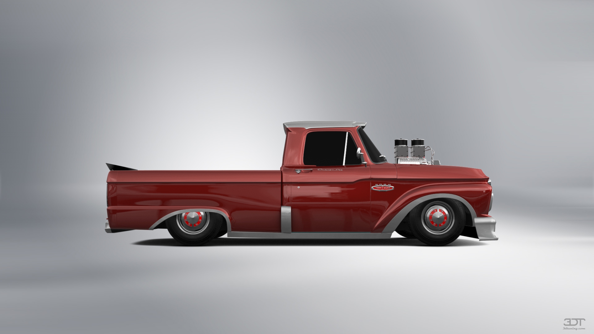 Ford F-100 Custom Cab 2 Door pickup truck 1966 Images
