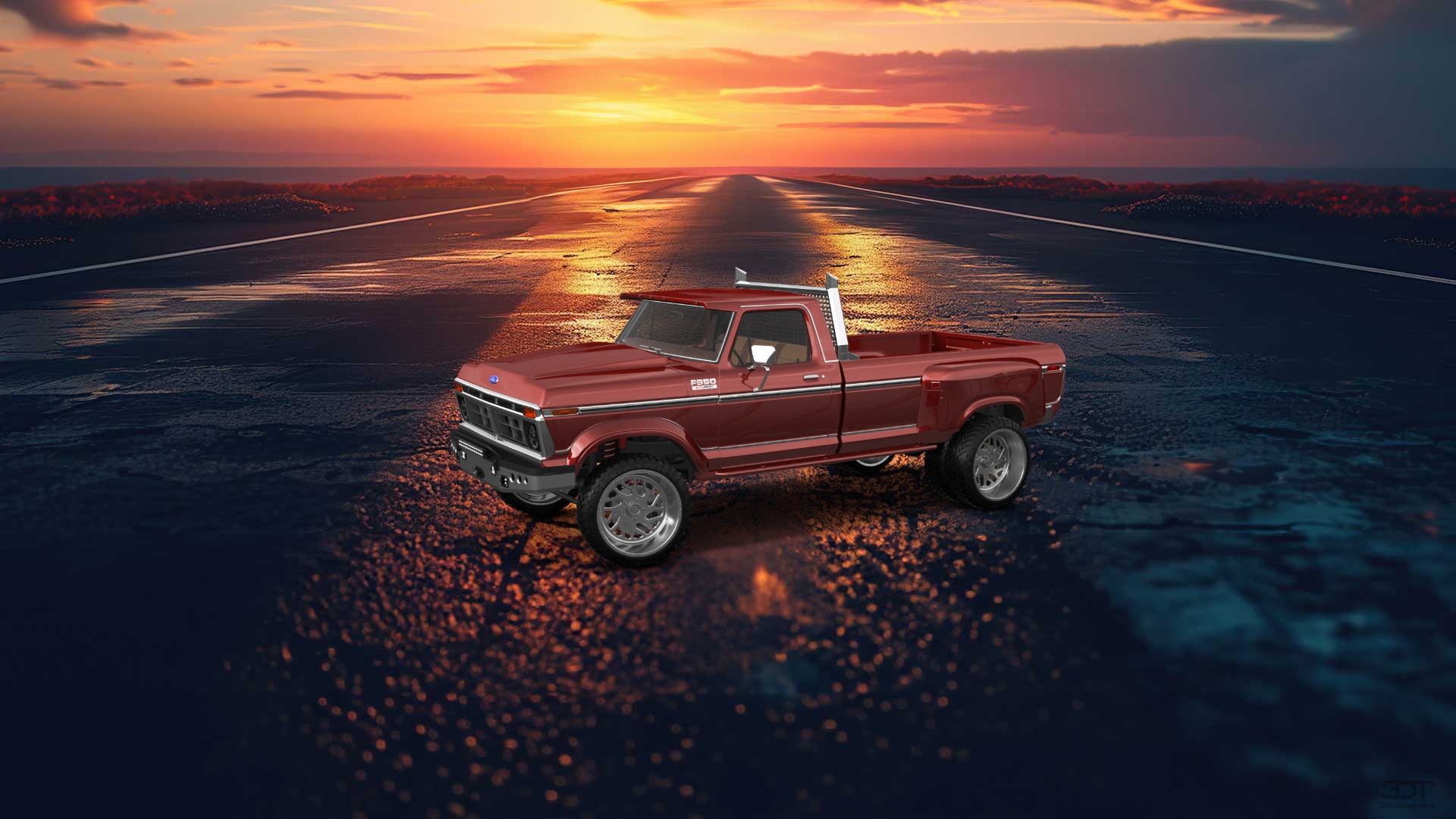 Ford F-350 Dually 2 Door pickup truck 1974