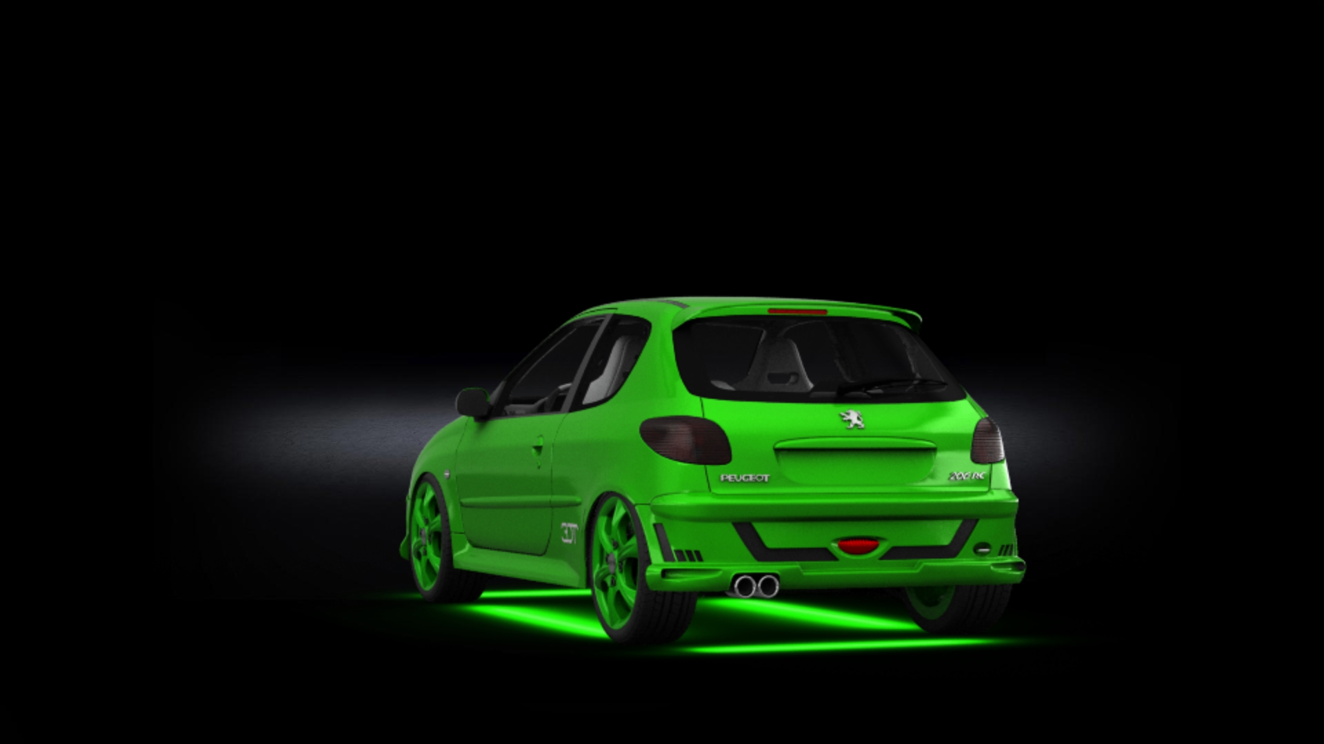 Peugeot 206 3 Door Hatchback 1998 tuning