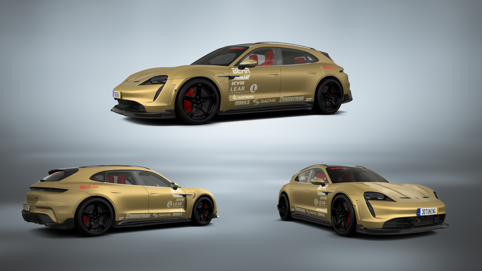 Porsche Taycan Sport Turismo Shooting Brake 2019