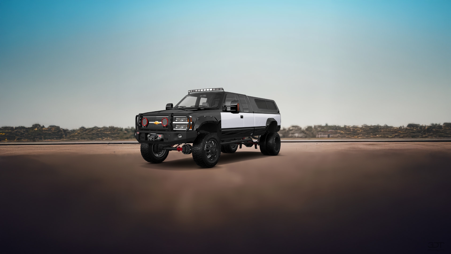 Chevrolet K3500 Extended Cab Pickup Truck 1988 tuning