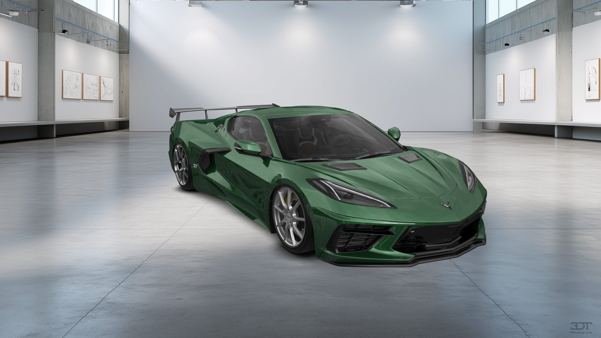 Chevrolet Corvette 2 door targa top 2020 tuning