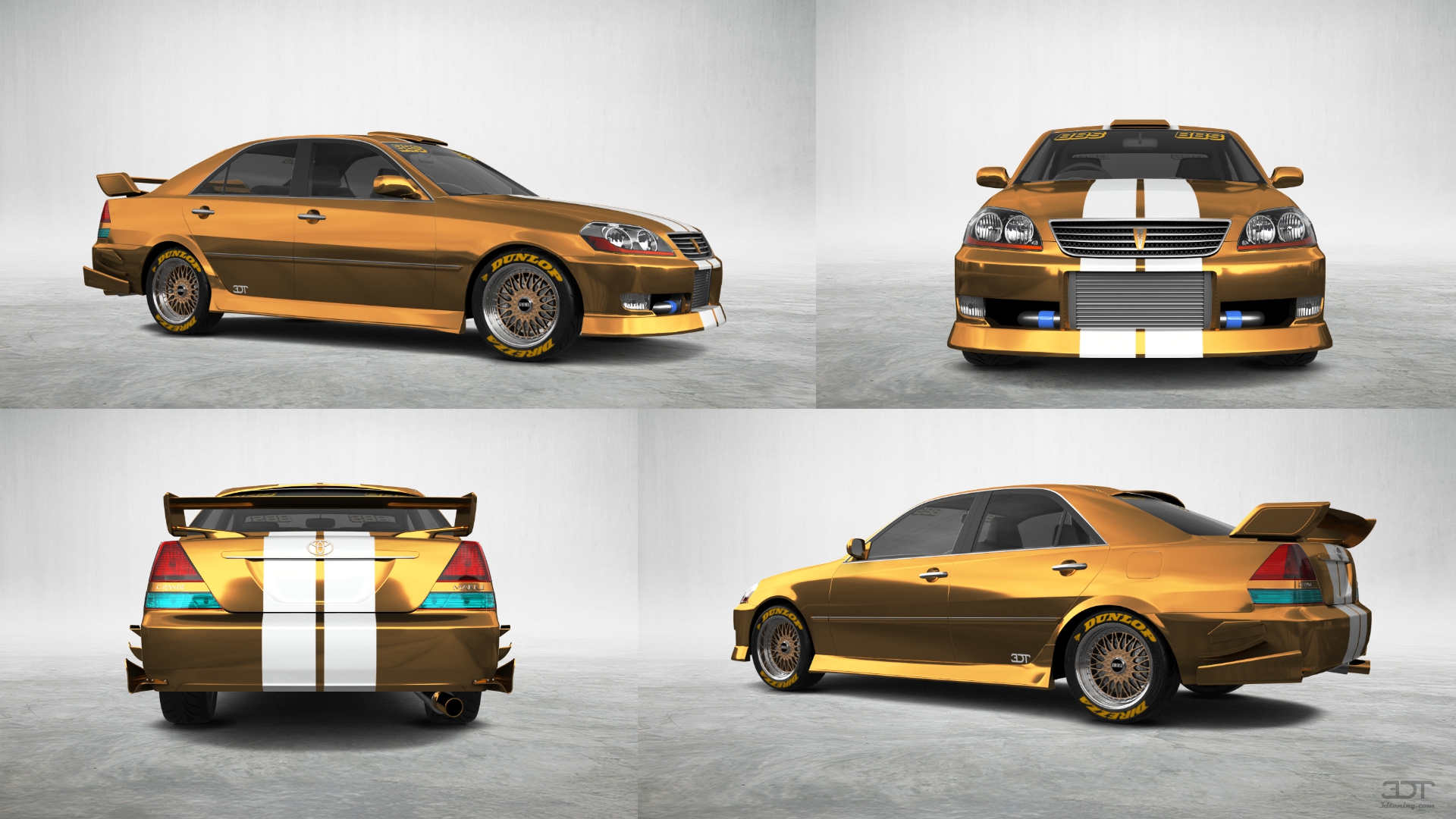 Toyota Mark II 4 Door Saloon 2002 tuning