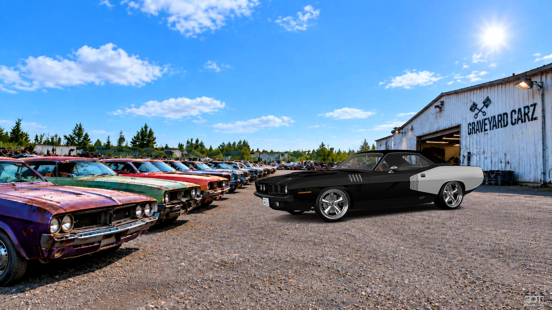 Plymouth Barracuda 2 Door Hardtop 1970 tuning