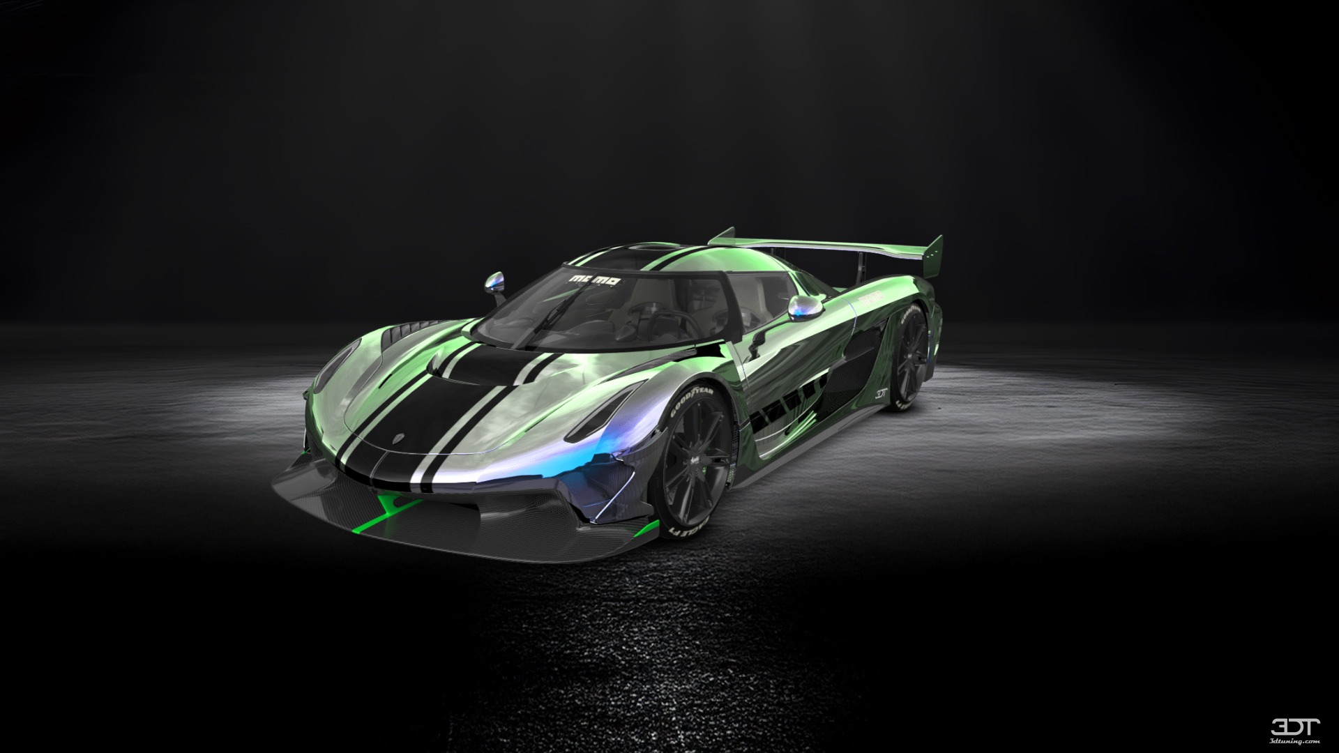 Koenigsegg Jesko 2 door targa top 2020 tuning