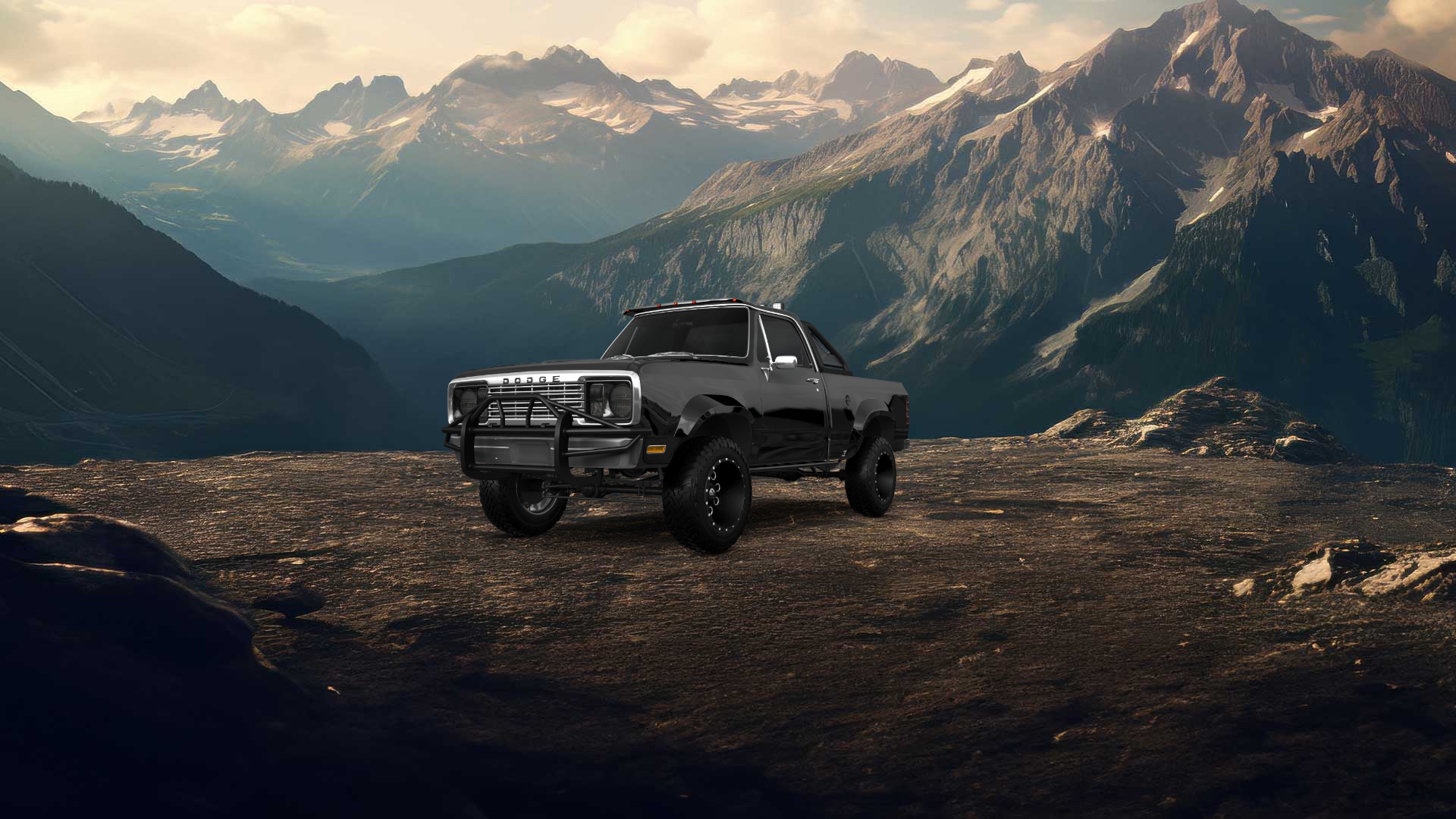 Dodge Power Wagon W200 2 Door pickup truck 1977