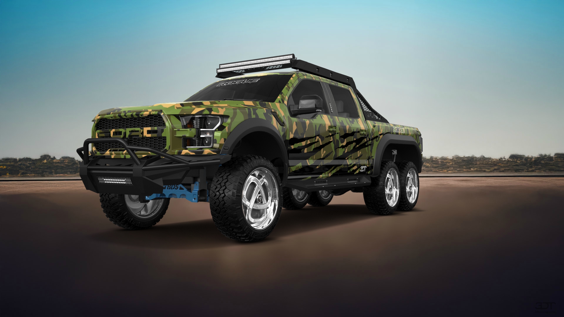 Ford Hennessey VelociRaptor 6x6 Truck 2017