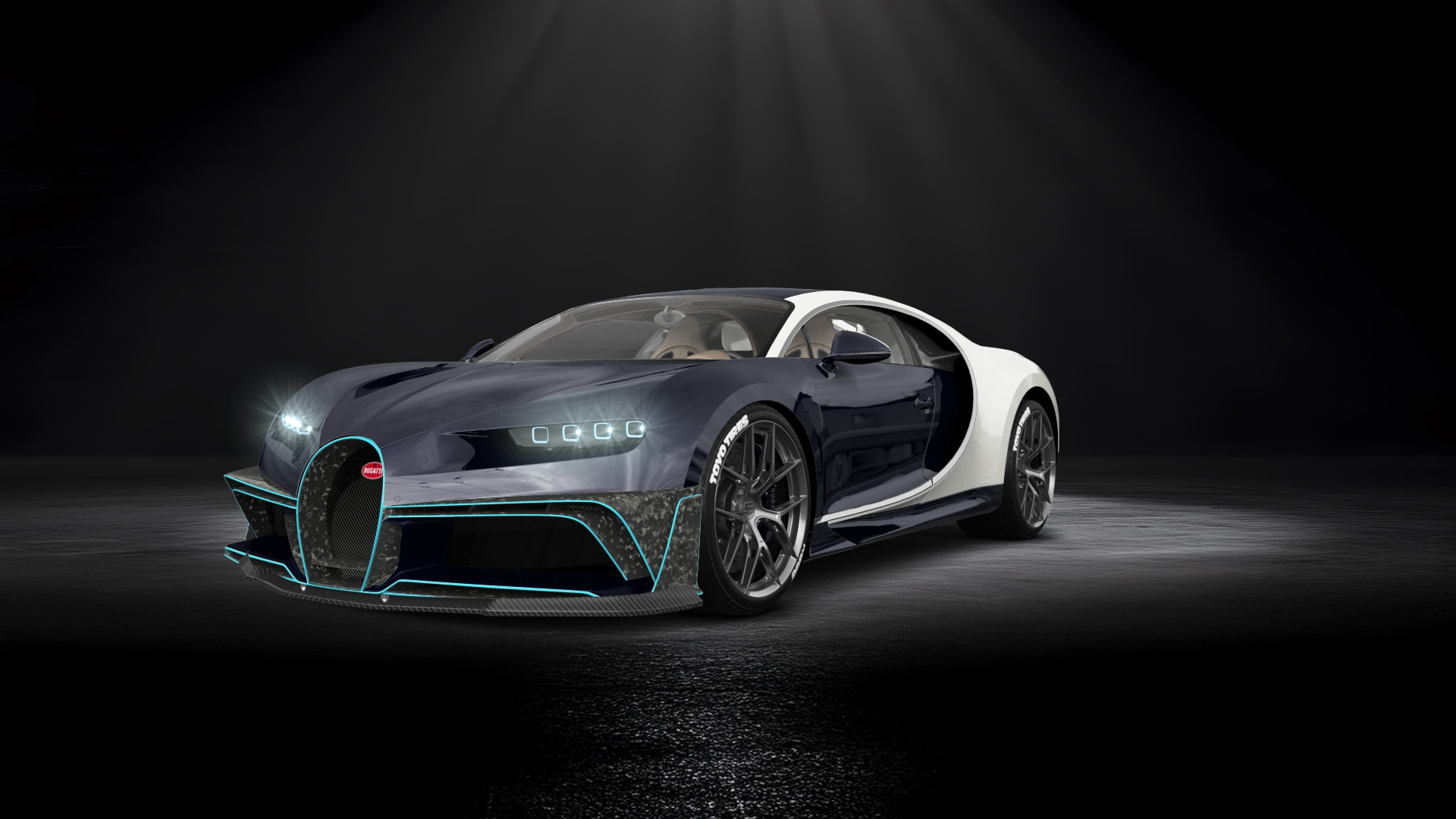 Bugatti Chiron 2 Door Coupe 2016 tuning