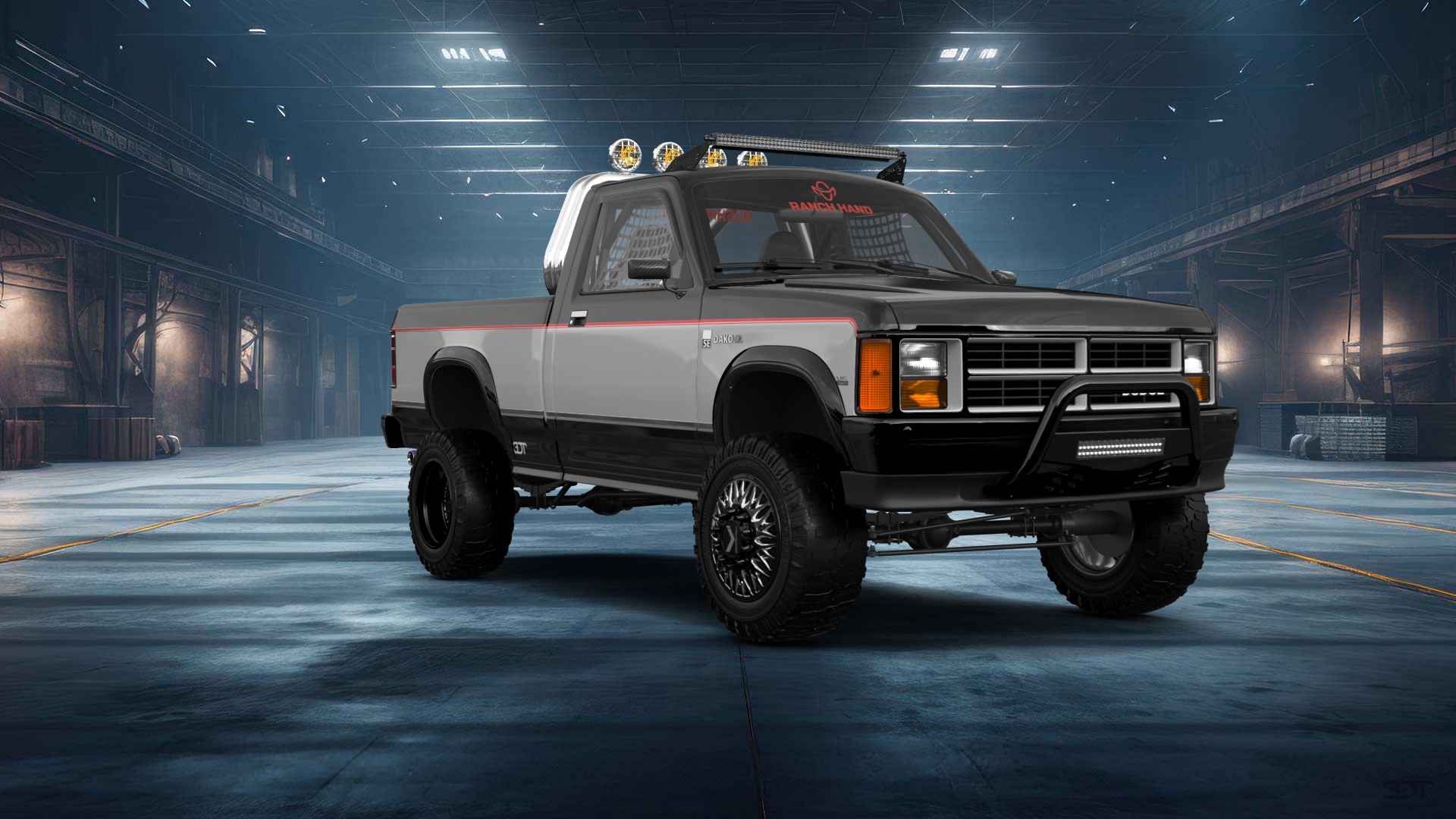 Dodge Dakota Regular Cab 2 Door pickup truck 1987 tuning