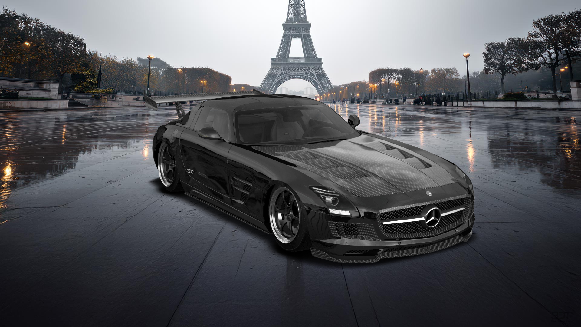 Mercedes SLS 2 Door Coupe 2011 tuning