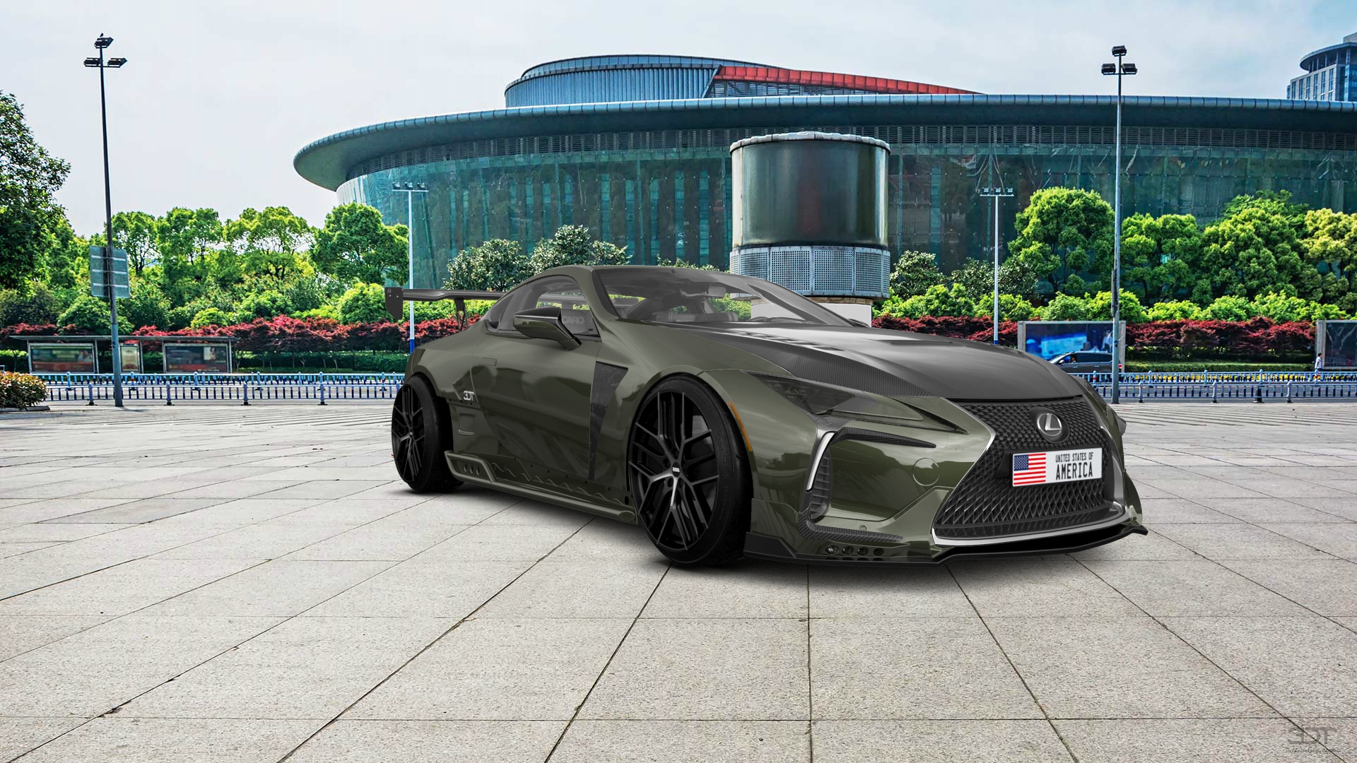 Lexus LC500 2 door fastback coupe 2017