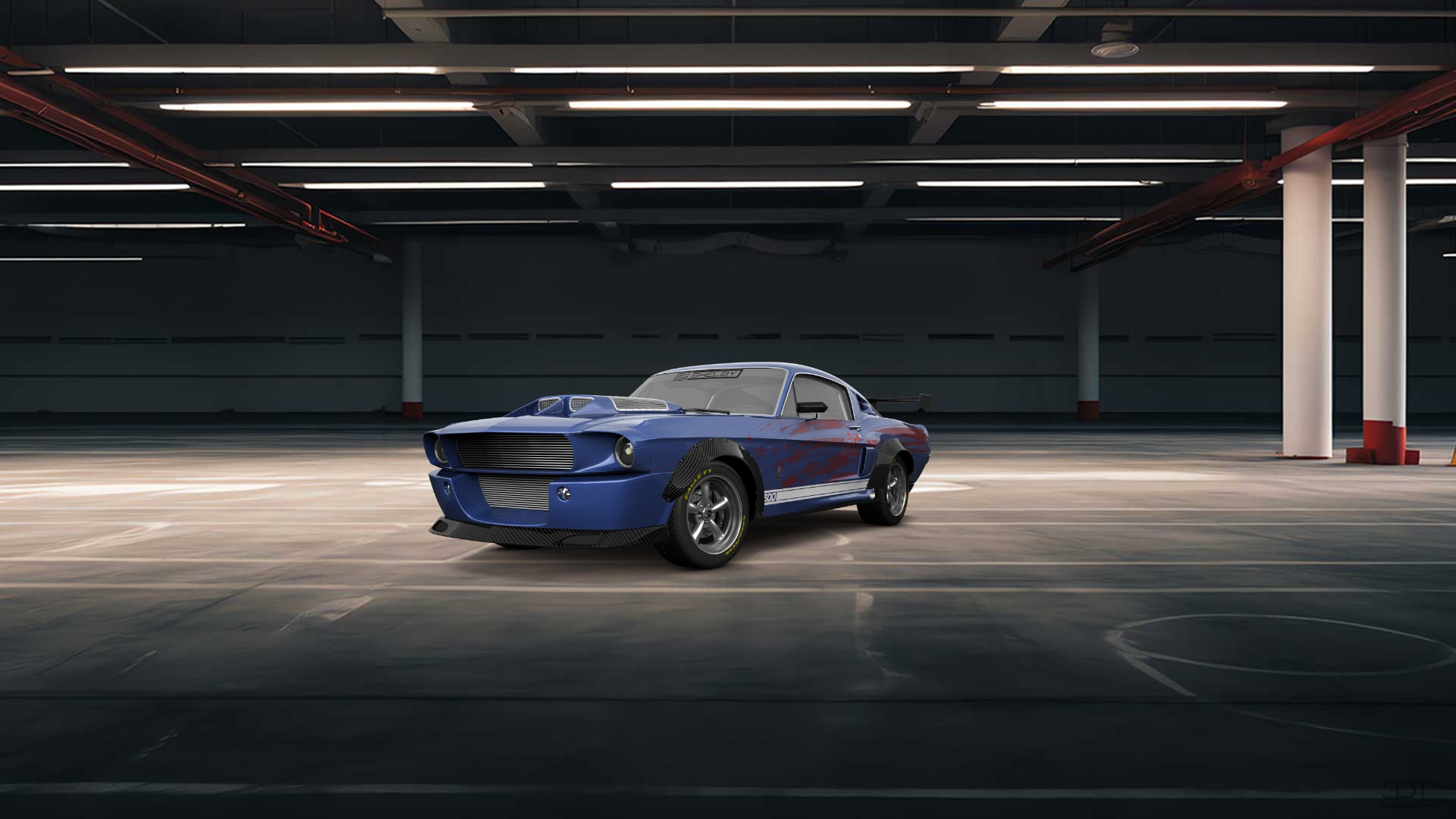 Mustang GT500 2 Door Coupe 1968