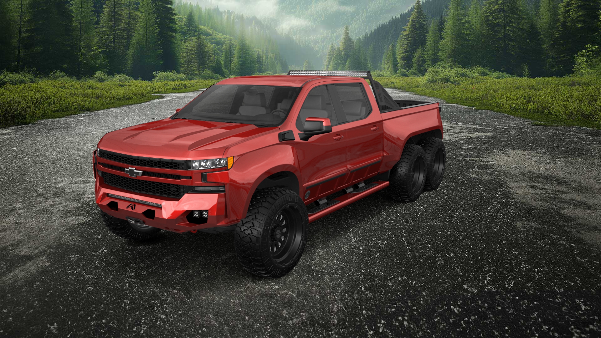 Chevrolet Silverado Hennessey Goliath 6X6 Truck 2020