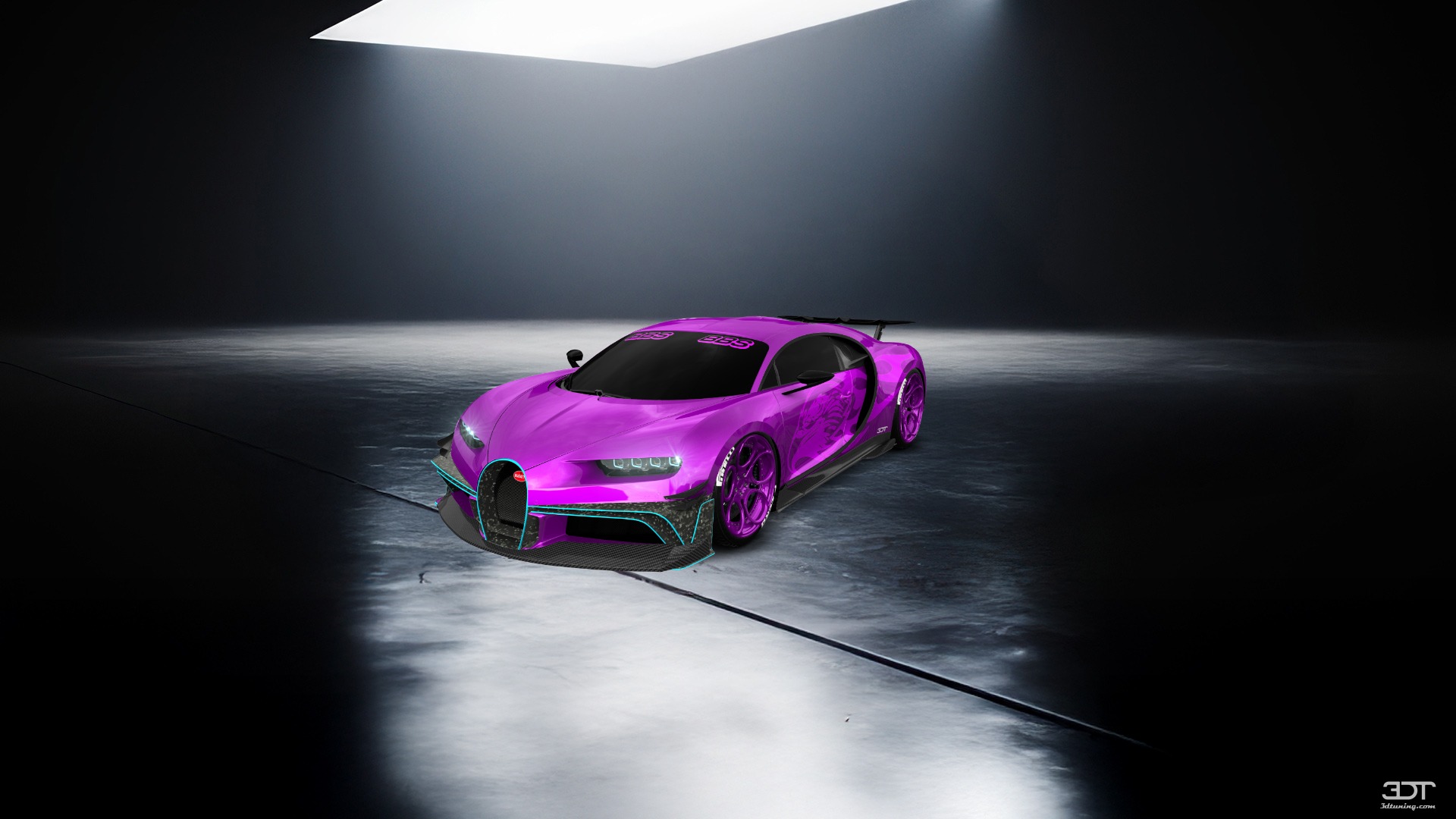 Bugatti Chiron 2 Door Coupe 2016 tuning